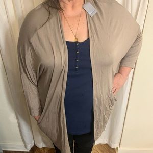 Lane Bryant Tan Over Piece / Cover Up 26/28